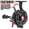 Samolla Ice Fishing Reel 3.5:1 8Kg Drag 5+1BB