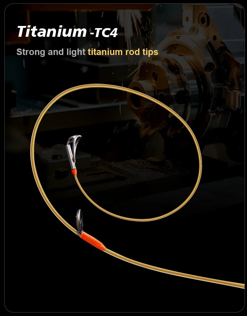 PureLure TITANIUM-T XUL BFS Spinning/Casting Rod 0.5-6g Bait PureLure TITANIUM-T XUL BFS Spinning/Casting Rod 0.5-6g Bait