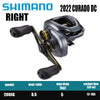 Shimano Curado DC Baitcasting Reel (2018/2022 Model) 6+1BB 7.4 8.5 6.2 Ratios
