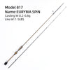 MiFiNE LEGEND 24T Carbon Spinning Rod 2PC 1.74M/1.80M/1.85M/1.93M UL MF