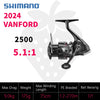 Shimano VANFORD (2023) Spinning Reel 6/7+1BB 5.1 5.6 5.8 6.0 6.3 6.4