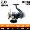 Daiwa Saltiga (2023 Model) Saltwater Spinning Reel 12+1BB 4.8:1/5.8:1/6.2:1/4.5:1