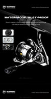 BearKing Athena Ⅲ Spinning Reel 5.2:1  5+1BB 4-5Kg Max Drag