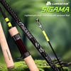 BSF Ultralight Carbon Rods MF Action Spinning Casting Fishing Rods 2 section UL L power Travel Rod