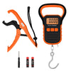Digital Fish Scale with Ruler 110 lb/50 kg & Lip Gripper Combo