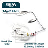 9KM Spinnerbait Fishing Lures 10g 14g