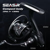 Seasir Stream Spinning Reel 139g Ultralight Carbon 6Kg Max Drag 5+1BB 5.4:1