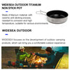 Widesea Titanium Camp Cookware
