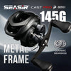 Seasir P-Series Cast Pro Baitcasting Reel 145g BFS Ultralight 7.6:1 11+1BB