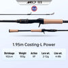 Kingdom KO-Ⅲ Spinning Fishing Rod High Carbon XF MF Action Fuji Ring Lure Rod Fuji Reel Seat For Bass Pike Casting Fishing Rod
