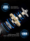 Seasir Salminus Metal Baitcasting Reel Aluminum Frame CNC Drag Knob 8.0:1 Gear Ratio 11+1BB Extended Carbon Handle Fishing Reel