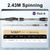 Histar V587 Spinning/Casting Crossline Rod 2PC FAST 1.95m-2.59m