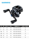 Shimano SLX MGL (2024 Model) Baitcasting Reel 4+1BB 6.3:1/7.2:1/8.2:1 SVS Max Drag 5.5kg