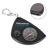 Map Measure Keychain Compass / Survival Mirror