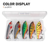 GOBASS 5pcs 90mm 21g Lipless Jerkbait Lure Set