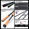 Kingdom KO-Ⅲ Spinning Fishing Rod High Carbon XF MF Action Fuji Ring Lure Rod Fuji Reel Seat For Bass Pike Casting Fishing Rod