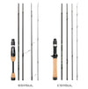 Tsurinoya INTRUDER Casting/Spinning Rod 1.6m/1.68m 4PC MF Action