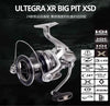 Shimano Ultegra (2022)/Ultegra XR 14000XTE XSE XTD (2024) Spinning Reel 4+1BB/5+1BB 4.3:1