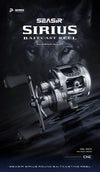 Seasir Sirius Baitcasting Reel 7+1BB NMB 7.3:1 Max Drag 5kg