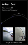 PureLure Amaro Casting/Spinning Rod 2.03m-2.45m 2PC M ML H MH XH