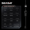 Seasir ZERO Ultralight BFS Casting/Spinning Rod 43g 1.53M 30T+Boron-Carbon 2PC