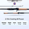 Kingdom KO-Ⅲ Spinning Fishing Rod High Carbon XF MF Action Fuji Ring Lure Rod Fuji Reel Seat For Bass Pike Casting Fishing Rod