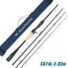 Tsurinoya RANGER Spinning/Casting Rod 4PC 2.03m 2.09m 2.21m