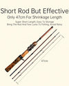 Kingdom Micro Monster Pro Air Casting/Spinning Rod 4PC 1.55m-1.65m UL UL+ Power MF Action