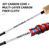 MiFiNE INEFFABLE SPIN 30T Carbon Spinning Rod 1.8M/1.95M/2.05M 2PC
