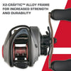 Abu Garcis Revo5 SX Rocket Baitcasting Reel (2023 Model) 9.0:1 Ratio 9+1BB 8.1Kg Max Drag