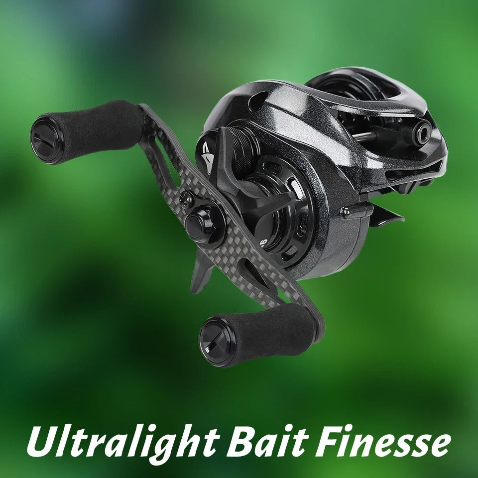 baitcasting reels for ultralight lures Tsurinoya SPIRIT FOX 50 Ultra-light BFS Baitcasting Reel 7.3:1 8+1BB 1 – Pro Tackle World