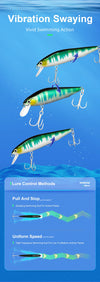 Histar 5PC Lipped Jerkbait Boxed Set