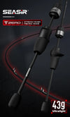 Seasir ZERO Ultralight BFS Casting/Spinning Rod 43g 1.53M 30T+Boron-Carbon 2PC
