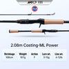 Kingdom KO-Ⅲ Spinning Fishing Rod High Carbon XF MF Action Fuji Ring Lure Rod Fuji Reel Seat For Bass Pike Casting Fishing Rod
