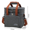 Insulated Leakproof Large Capacity Double Cooler Bag 12.5L