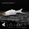 RAVENCRAFT WHALE SPINE 215mm 70g Slow Sinking 3 Section Swimbait