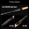 Kingdom KO-Ⅲ Spinning Fishing Rod High Carbon XF MF Action Fuji Ring Lure Rod Fuji Reel Seat For Bass Pike Casting Fishing Rod