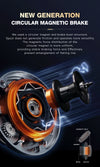 Seasir Sirius Baitcasting Reel 7+1BB NMB 7.3:1 Max Drag 5kg