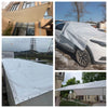 White Heavy-Duty Canvas PVC Tarpaulin