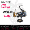 Daiwa SALTIGA (2025 Model) Spinning Reel 14+1BB 25-30Kg Max Drag 4.4:1/4.8:1/5.5:1/5.6:1/6.2:1
