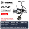 BearKing Caesar Series Spinning Reel 5+1BB 5.2:1 245g 15Kg Max Drag