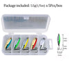 THKFISH 5pcs Fishing Spoon Set 7g 10g 14g 21g