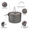 Widesea Titanium Camp Cookware