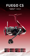 Daiwa Fuego CS LT Spinning Reel (2025 Version) 6+1BB Max Drag 5-12KG 6.2 5.7 5.3