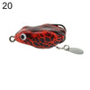 1PC Colorful Topwater Frog Lures 45mm/8.5g