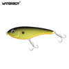 WATERBOY Musky Buster 10cm/27g 12cm/33g Slow Sinking VIB LiplessJerkbait