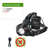 350000000LM Ultra Powerful LED Headlamp