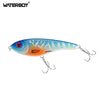 WATERBOY Musky Buster 10cm/27g 12cm/33g Slow Sinking VIB LiplessJerkbait