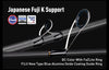 Kingdom KO-Ⅲ Spinning Fishing Rod High Carbon XF MF Action Fuji Ring Lure Rod Fuji Reel Seat For Bass Pike Casting Fishing Rod
