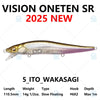 Megabass VISION ONETEN SR 110mm Slow Floating Minnow Jerkbait